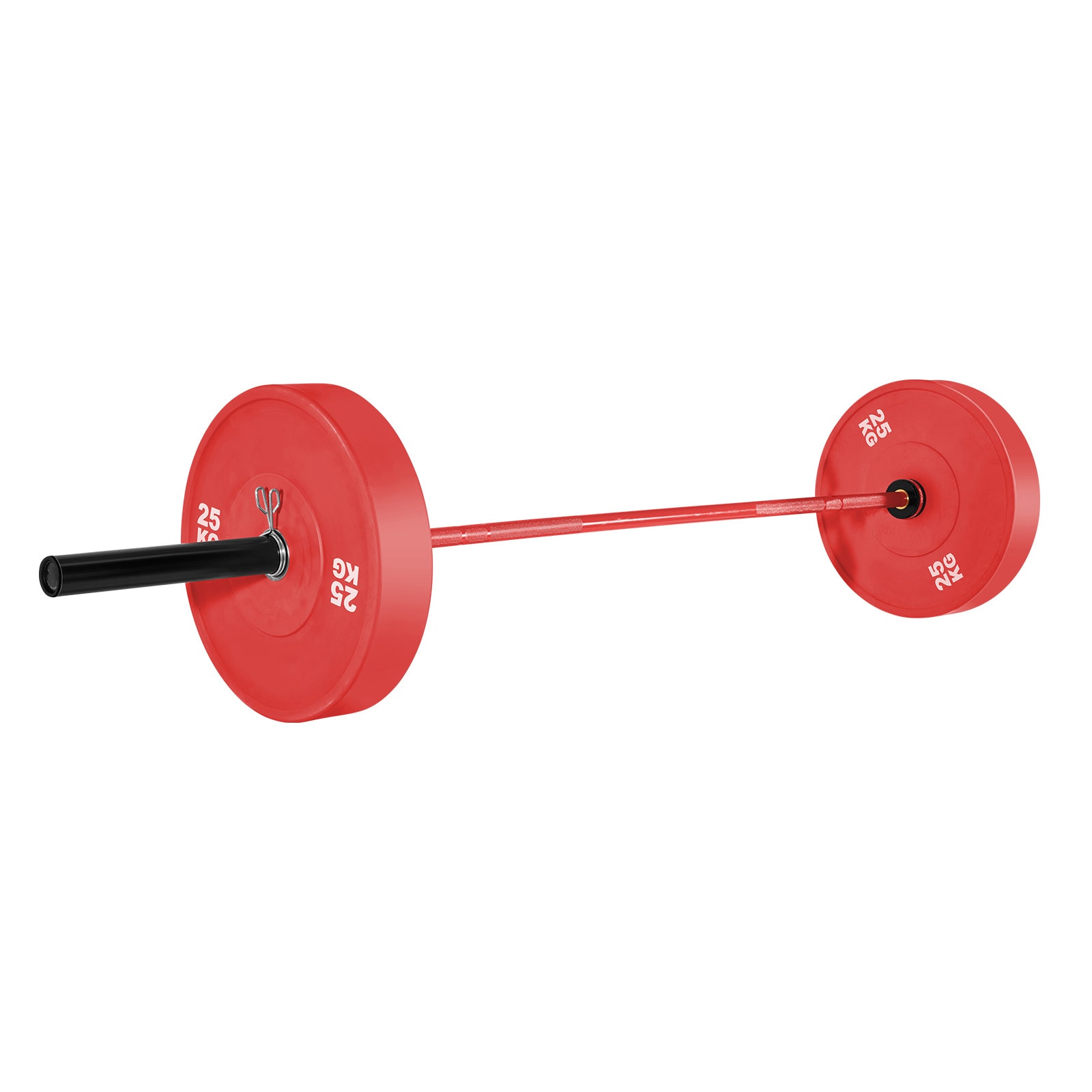 7ft Olympic Barbell Bar With Knurled Grip For Weightlifting_voghion.com